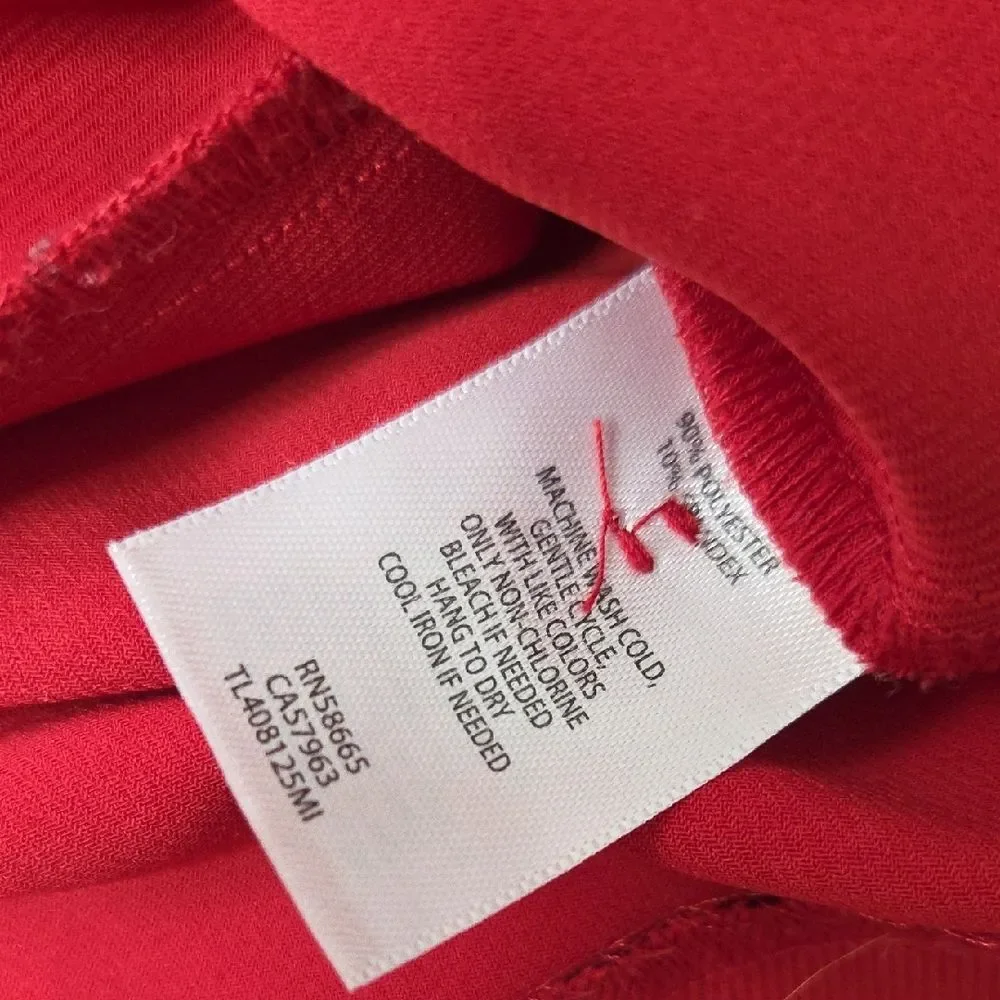 Leith Bold Red Blazer